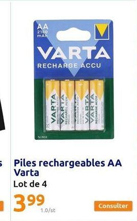 piles Varta