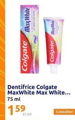 dentifrice Colgate