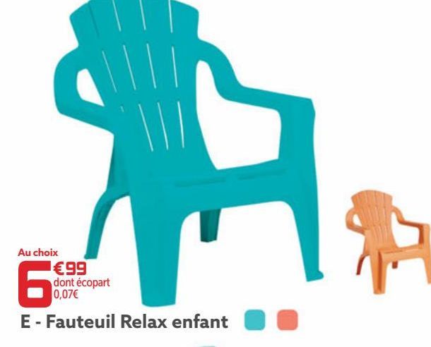 fauteuil Relax enfant