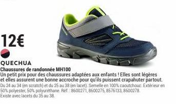 chaussures de randonnée 