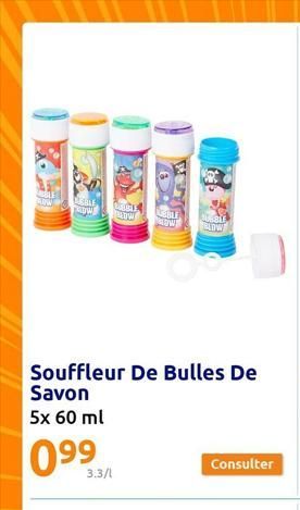 bulles de savon 