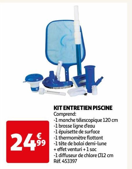 KIT ENTRETIEN PISCINE