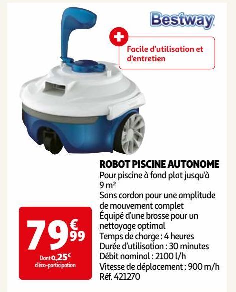 ROBOT PISCINE AUTONOME