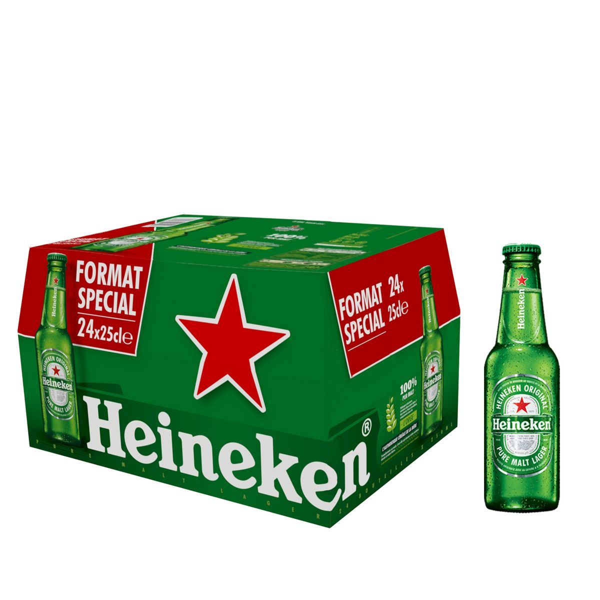 BIÈRE BLONDE HEINEKEN