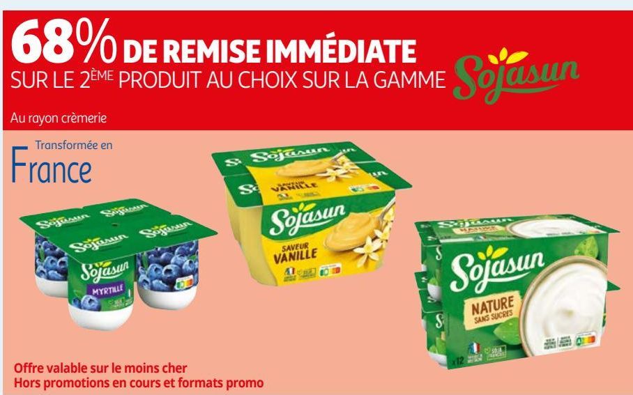 La gamme Sojasun