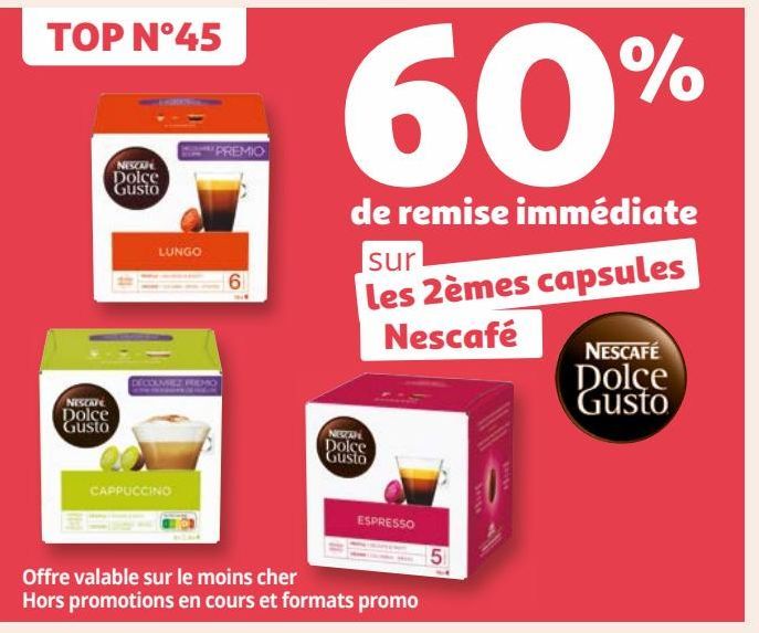 Les 2èmes capsules Nescafé