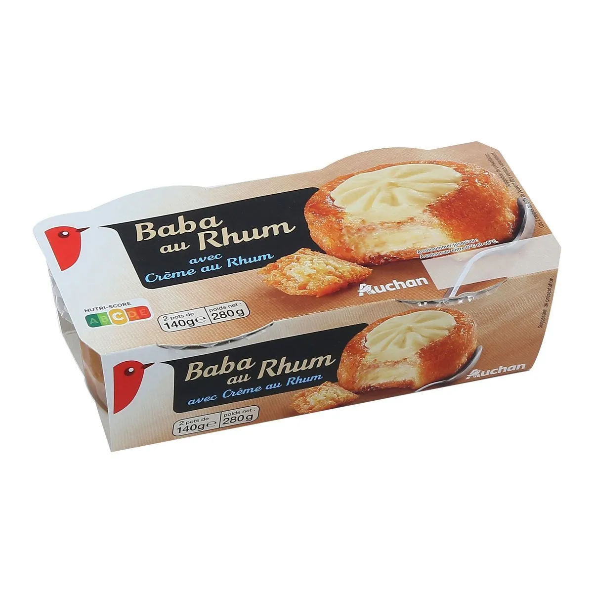 baba au rhum auchan