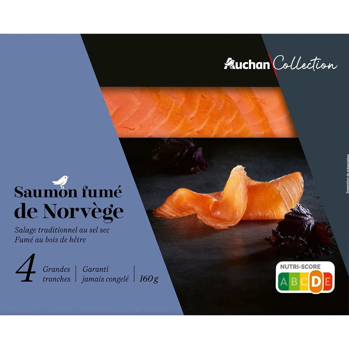 saumon fumé auchan collection cultivons le bon