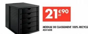 €90  21.⁹0  module de classement 100% recyclé 4241608 