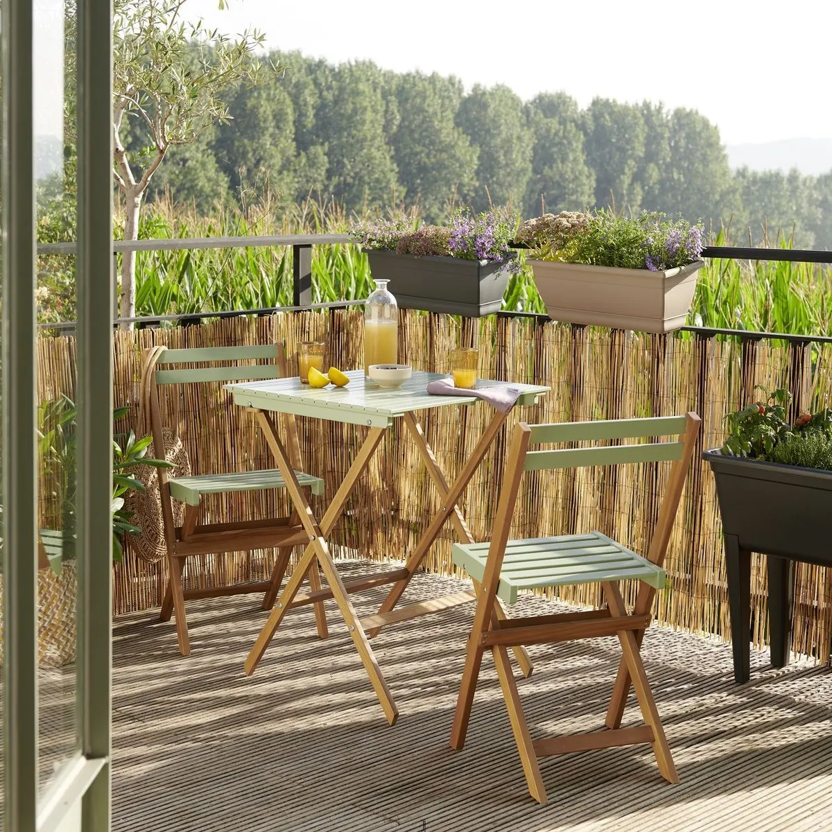 ensemble balcon 2 personnes gardenstar