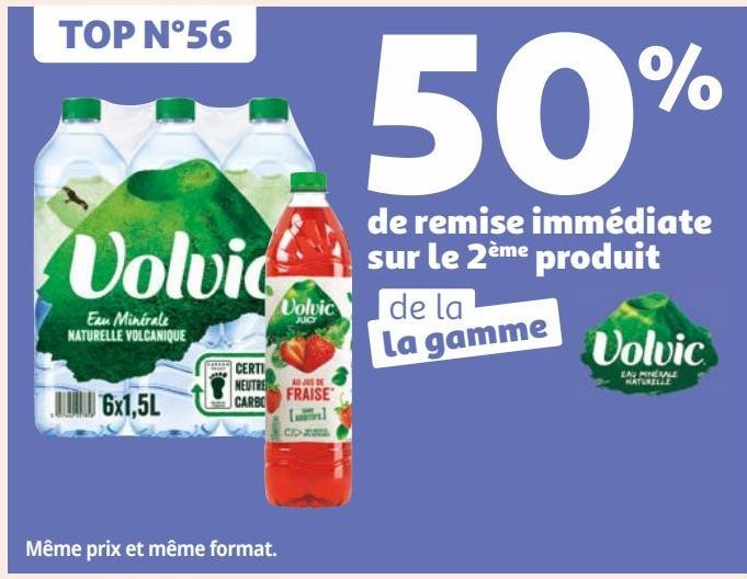 La gamme Volvic