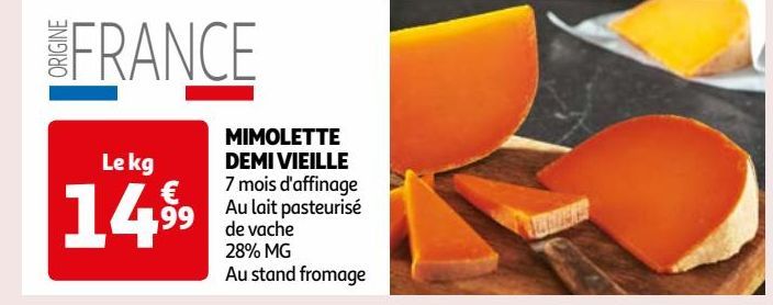 MIMOLETTE DEMI VIEILLE