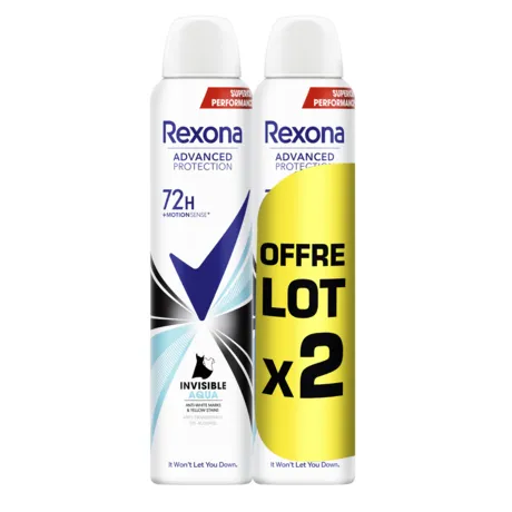  déodorant  atomiseur  rexona 72h