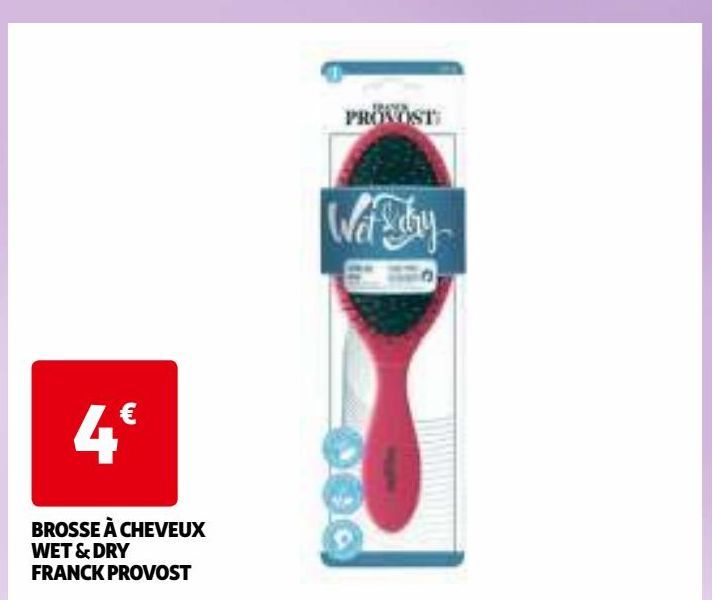 BROSSE À CHEVEUX  WET & DRY  FRANCK PROVOST