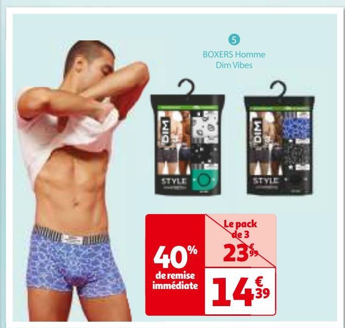 BOXERS HOMME DIM VIBES