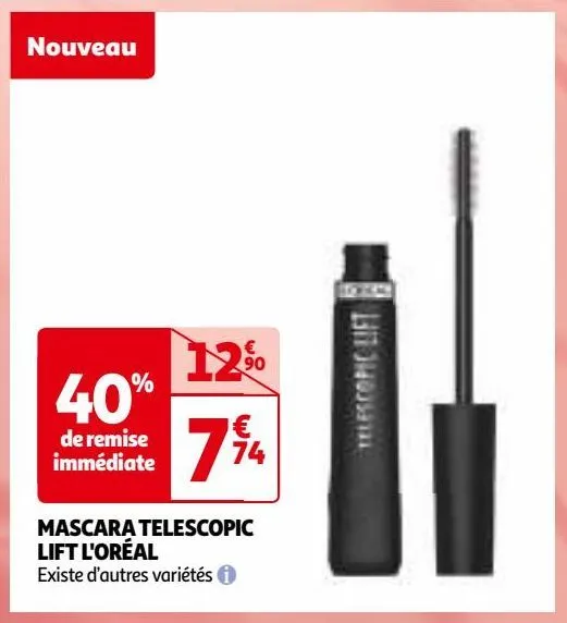  mascara telescopic  lift l'oréal