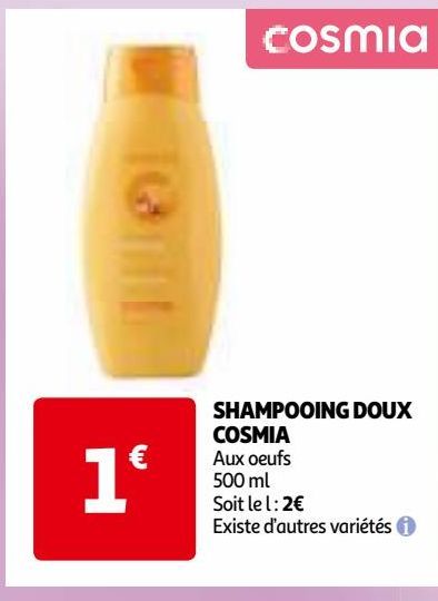 SHAMPOOING DOUX  COSMIA