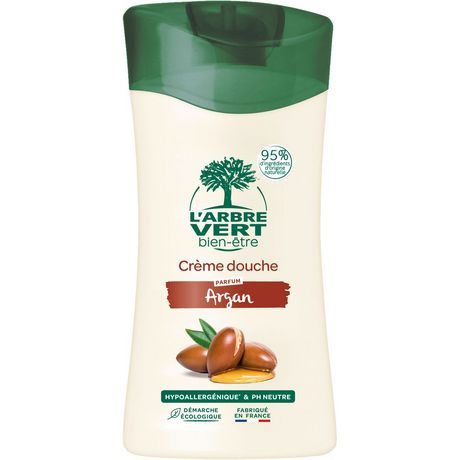 CRÈME DE DOUCHE À  L'ARGAN L'ARBRE VERT