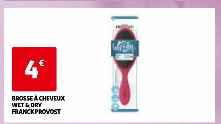  brosse à cheveux  wet & dry  franck provost