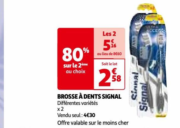  BROSSE À DENTS SIGNAL