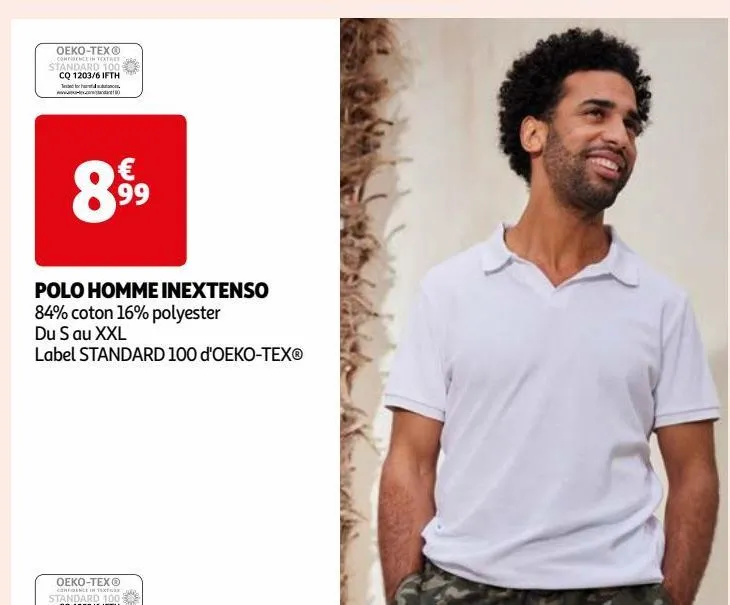 polo homme inextenso