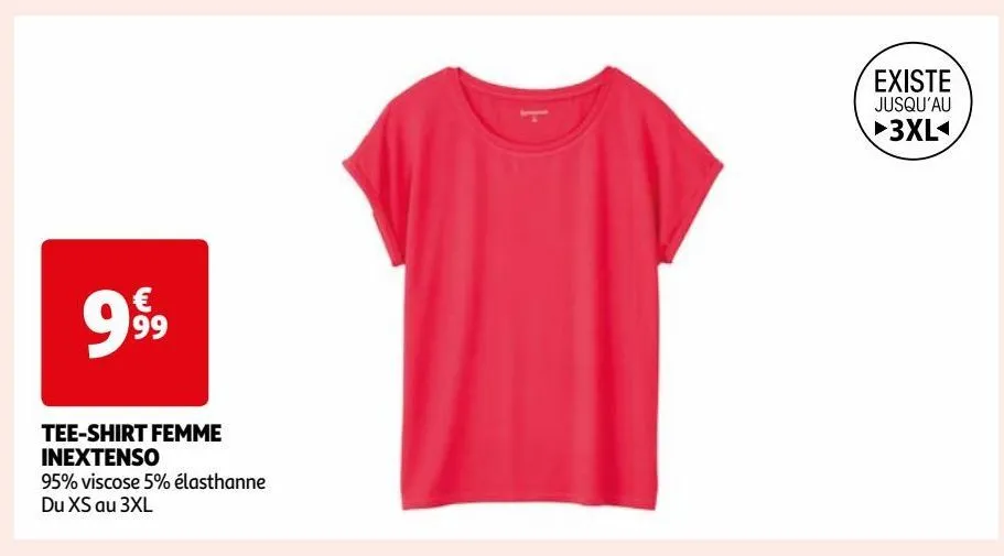 tee-shirt femme inextenso