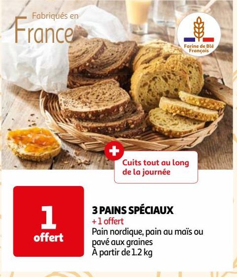 3 PAINS SPÉCIAUX 