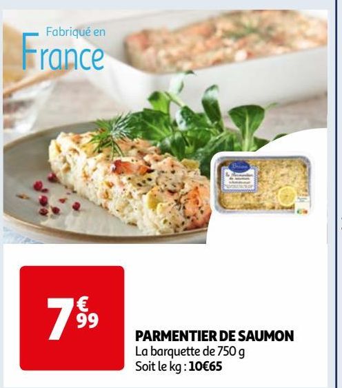 PARMENTIER DE SAUMON 