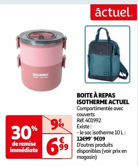 boite à repas isotherme actuel