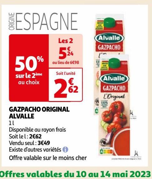 GAZPACHO ORIGINAL ALVALLE