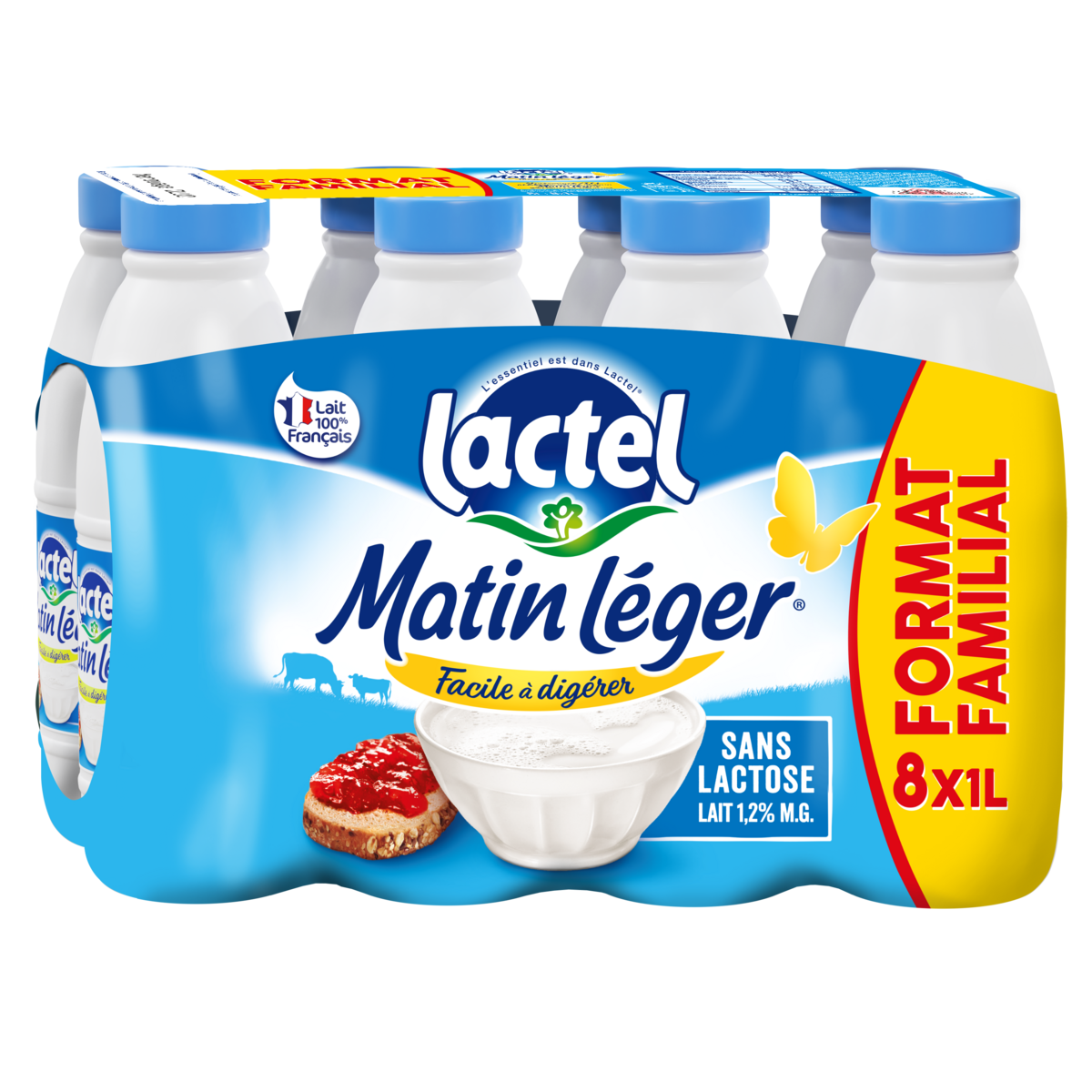 LAIT MATIN LÉGER DE LACTEL