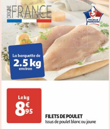 FILETS DE POULET