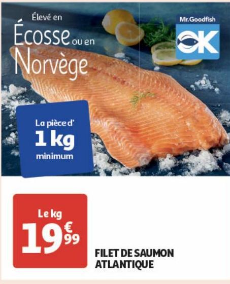 FILET DE SAUMON ATLANTIQUE