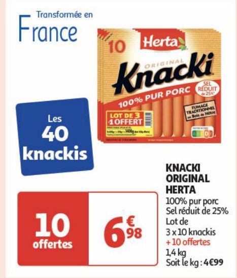 KNACKI ORIGINAL HERTA