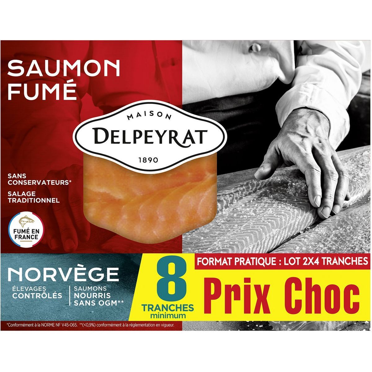 SAUMON FUMÉ DE NORVÈGE DELPEYRAT