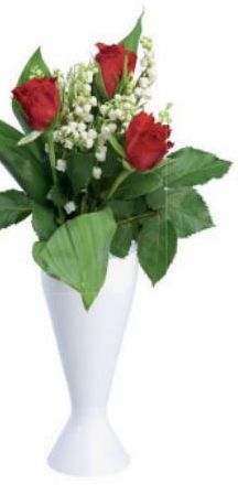 MUGUET 15 BRINS + 3 ROSES