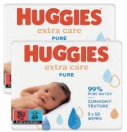 LINGETTES HUGGIES 