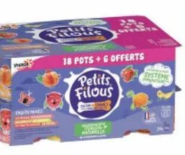 petits filous fruits 