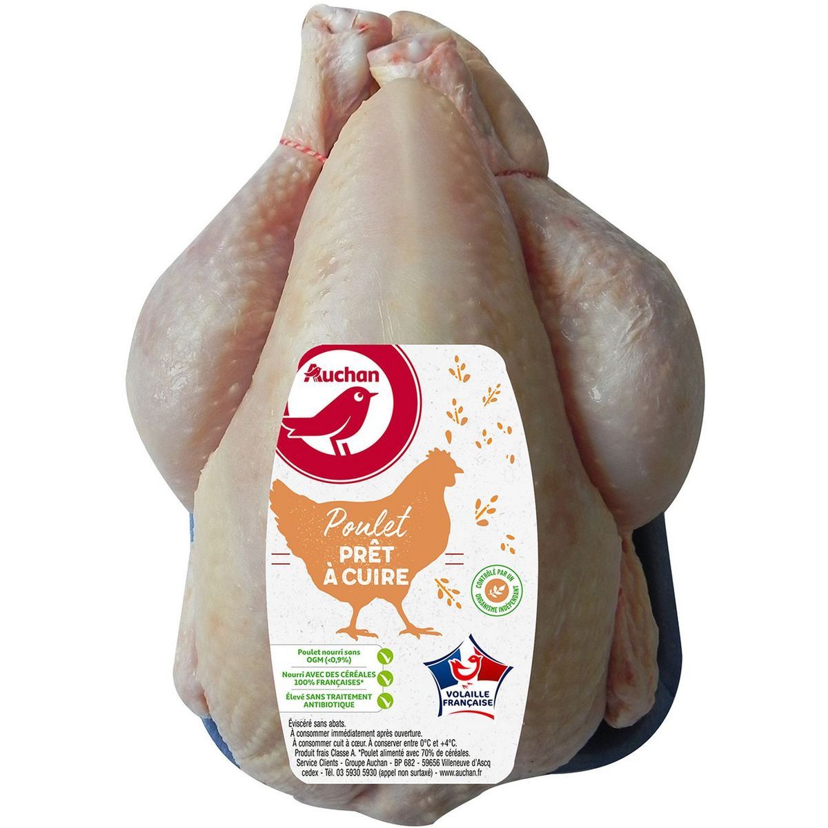 POULET ENTIER AUCHAN