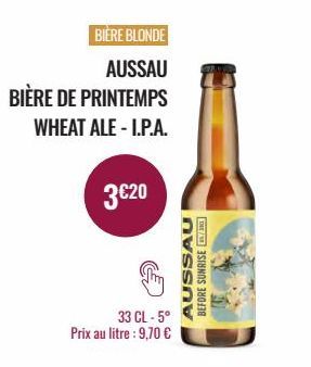 bière blonde 