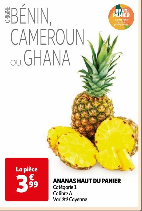 ANANAS HAUT DU PANIER