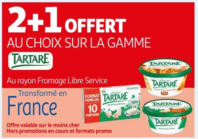 LA GAMME TARTARE