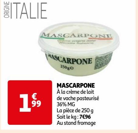 MASCARPONE