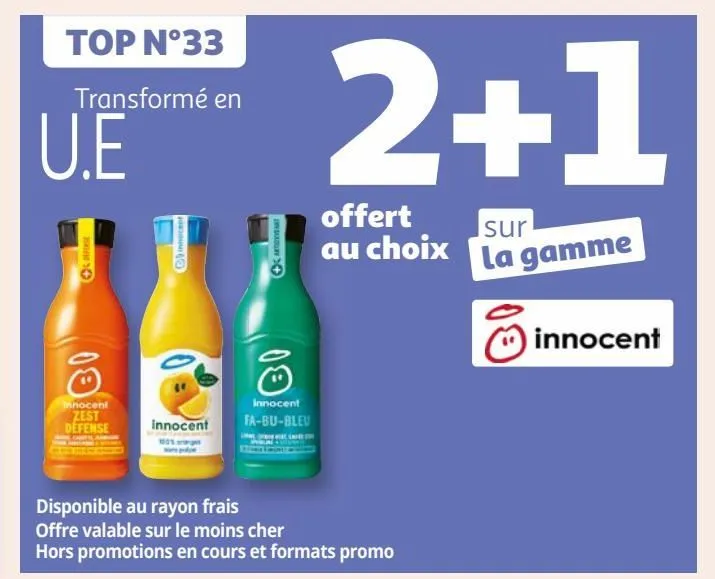 la gamme innocent