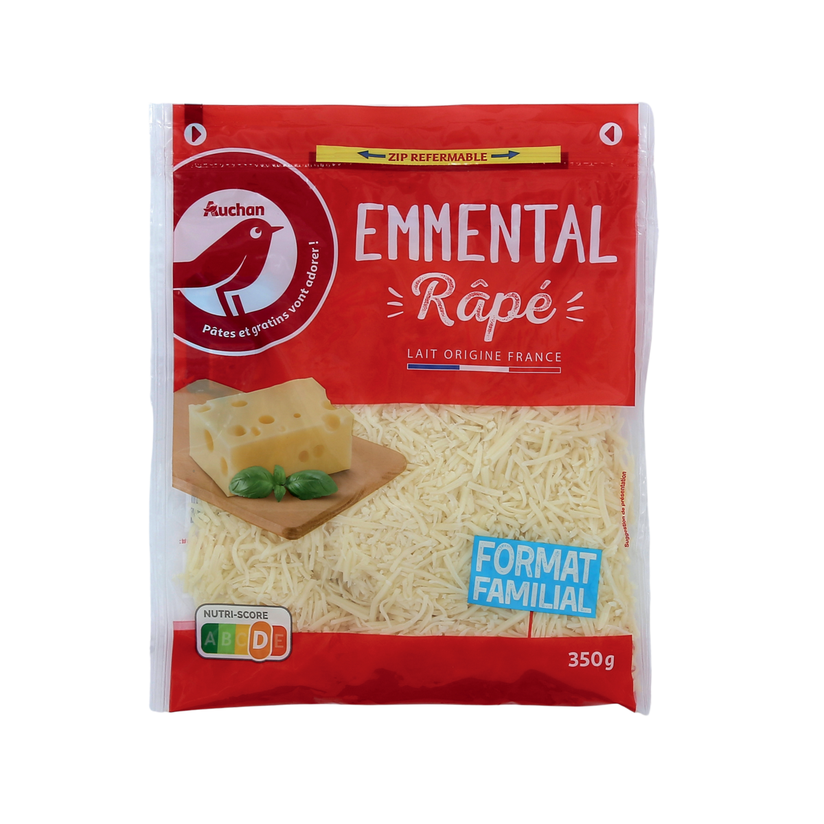 EMMENTAL RÂPÉ AUCHAN