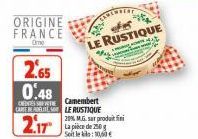 camembert Le rustique