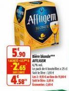 bière blonde Affligem