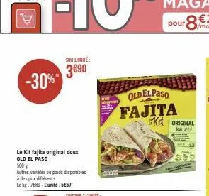 promos old el paso