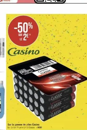 -50%  sur 2em  le  casino  p  casino classic  ఎస్.క  classic  classic carina classic 7 