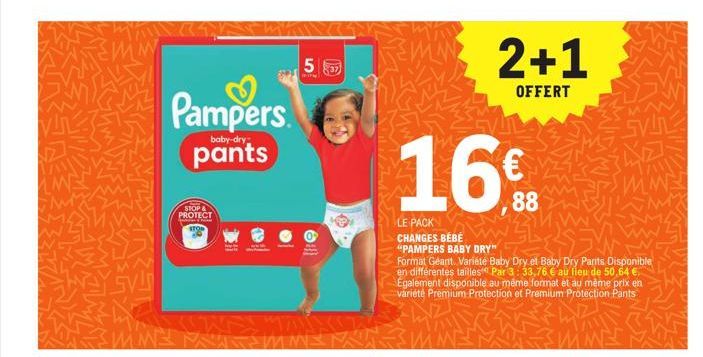 bébé Pampers